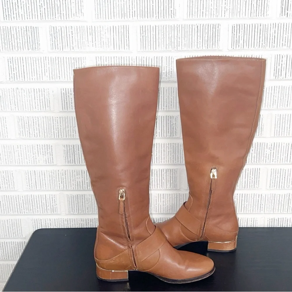 TORY BURCH Sofia Leather Riding Boot